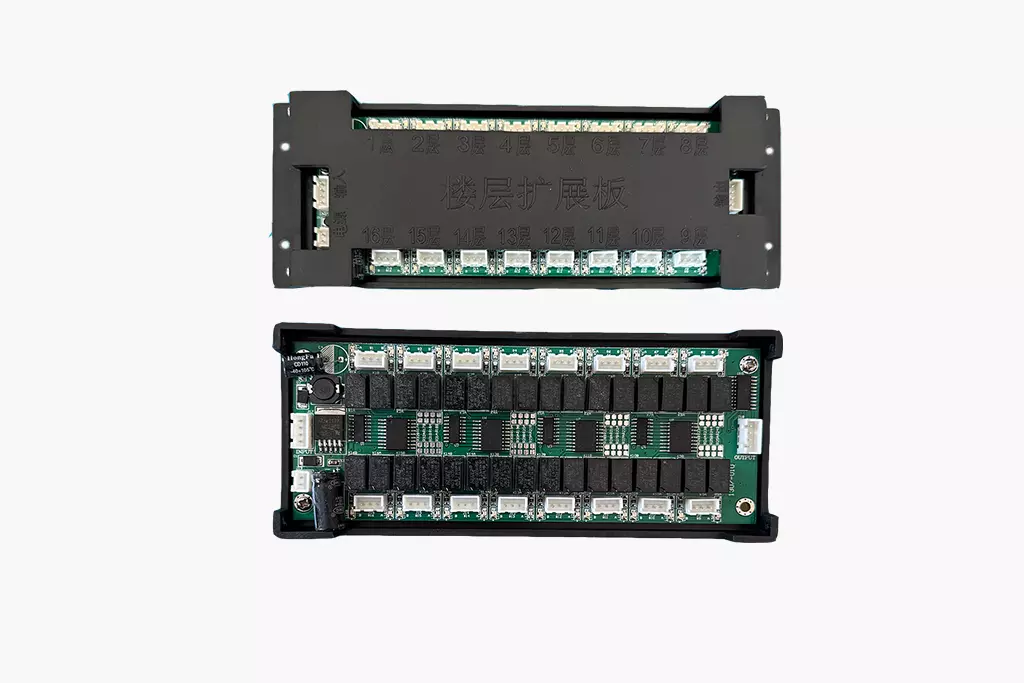 Elevator IC card floor expansion board